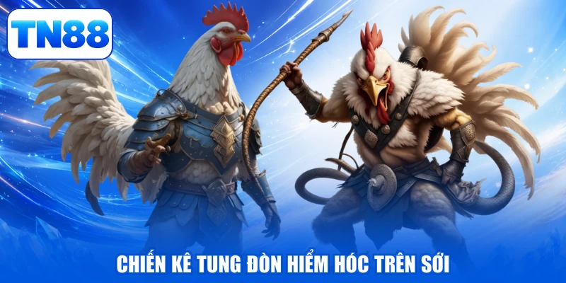 Đá Gà Online - Đấu Trường Rực Lửa, Thưởng Lớn Mê Say 3 Chiến kê tung đòn hiểm hóc trên sới