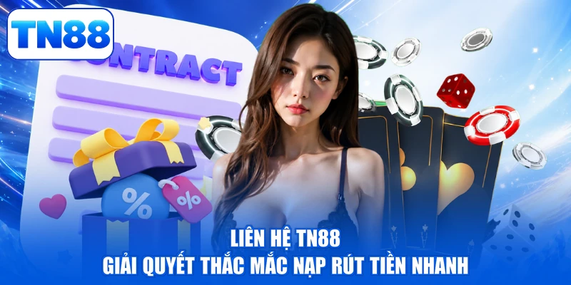 Liên Hệ TN88 1 Liên hệ TN88 giải quyết thắc mắc nạp rút tiền nhanh